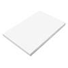 Prang 12-inch x 18-inch Construction Paper, Bright White, 100 Sheets/Pack, 5 Packs (PAC8708-5) view 3