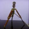 Royal Vintage Brass Nautical Telescope with Wooden Tripod Marine Gift Item. view 4