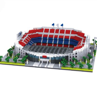 3500Pcs Camp NOU Blocks Bricks Barcelona FC Football Blocks Building Set Football Toys (Without Original Box)