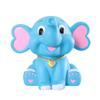 HEALLILY Animal Figurine Girls Cartoon Elephant Piggy Bank Silicone Piggy Bank Money Bank Coin Bank Money Saving Pot Box Birthday for Kids Boys Girls (Blue) Table Elephant Ornament view 1
