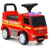 Costzon Ride On Push Car for Toddlers, Licensed Mercedes Benz Sliding Car w/Steering Wheel, Horn, Headlights, Under Seat Storage, Foot-to-Floor Riding Toy for Boys Girls 18-36 Months (Fire Truck, Red) view 1