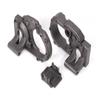 Traxxas 9493 Gearbox Halves, Left & Right/ Differential Cover (Charcoal Gray) view 1