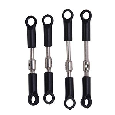 Keenso RC Steering Linkage Rod, Metal Pull Rod Accessory Fit for 144001 114 Fourwheel Drive Alloy RC Car 6 Years Old