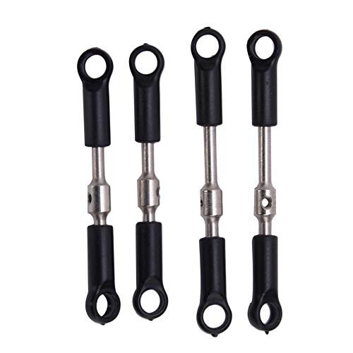 Keenso RC Steering Linkage Rod, Metal Pull Rod Accessory Fit for 144001 114 Fourwheel Drive Alloy RC Car 6 Years Old
