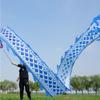 LXLA Dragon-Dancing Streamer Ribbon (Blue and White Porcelain Style), Adults Fitness Seniors Outdoor Playing, Exercise/Workouts (Size : 10m/32.8ft Long) view 2