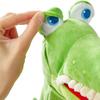 HABA Hand Puppet - Eat it Up Croco Interactive Puppet Show Toy with Belly Bag for Storytelling, Toddler Activities, Speech Therapy Toys and Pretend Play for 18 Months and up view 3