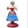 Hastha Kalalu | Kondapalli Dancing Doll | Papier Mache Dancing Doll/Iconic Dancing Doll of India/Aatabomma/Baapu Bomma/Butta Bomma/Golu Dolls/Navaratri Golu (Blue, 10 Inches) view 1