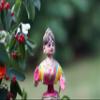 Hastha Kalalu | Kondapalli Dancing Doll | Papier Mache Dancing Doll/Iconic Dancing Doll of India/Aatabomma/Baapu Bomma/Butta Bomma/Golu Dolls/Navaratri Golu (Blue, 10 Inches) view 2