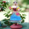 Hastha Kalalu | Kondapalli Dancing Doll | Papier Mache Dancing Doll/Iconic Dancing Doll of India/Aatabomma/Baapu Bomma/Butta Bomma/Golu Dolls/Navaratri Golu (Blue, 10 Inches) view 3