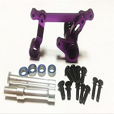 for HPI Savage 4.6 5.9 Flux X XL 85058 Aluminum Alloy Steering Assembly Servo Saver Purple