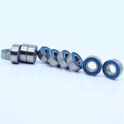Durable Bearing MR125rs MR106rs MR126rs 686rs 696rs Ball Bearing ABEC-3 RC Car Trucks Racing Hobby Ball Bearings For 1/10 1/8 10PCS ( Color : Blue Sealed , Inner Diameter : MR125RS )