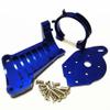 Aluminum Motor Mount Blue for Traxxas 1/10 MAXX Maxx Slash 8960 view 2