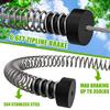 NTR Zipline Spring Brake Extra Long 6.6FT, Kids Backyard Heavy Duty Zip Line Brake System/Stop/Stopper, High-Strength Compression Stainless Steel Spring, Ziplines Parts for up to 3/8 Inch Cable view 2