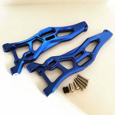 Aluminum Front Lower Suspension Arms Blue for Arrma 1/8 Kraton Outcast Talion Notorious 6S AR330219