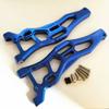 Aluminum Front Lower Suspension Arms Blue for Arrma 1/8 Kraton Outcast Talion Notorious 6S AR330219 view 2