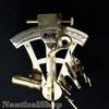 New Solid Brass Sextant Nautical Working Instrument Astrolabe Ship Maritime Gift view 2