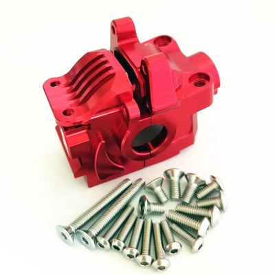 Aluminum Front Differential Gear Case Red for Traxxas 1/10 Rustler Hoss Slash Stampede 4x4 XO-1 6881