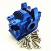 Aluminum Rear Differential Gear Case Blue for Traxxas 1/10 Rustler Hoss Slash Stampede 4x4 XO-1 6880 view 1