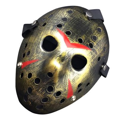 JOYFISCO Halloween Mask Horror Hockey Mask Halloween Masquerade Party Cosplay Prop Costume Mask