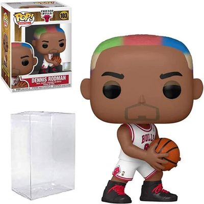 Dennis Rodman Pop #103 Basketball Vinyl Figure (Includes Compatible Ecotek Plastic Pop Box Protector Case)