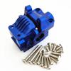 Aluminum Front Differential Gear Case Blue for Traxxas 1/10 Rustler Hoss Slash Stampede 4x4 XO-1 6881 view 2