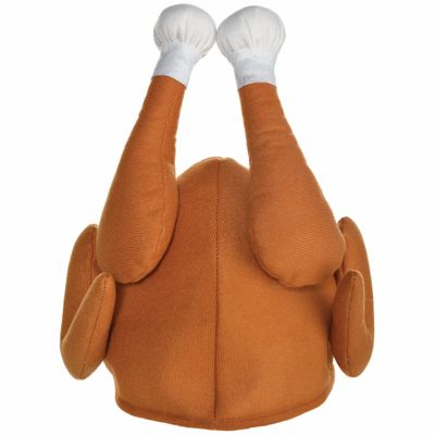 Fun & Festive Fabric Turkey Gobble Hat - 13" x 11" (1 Pc.) | Perfect for Thanksgiving Celebrations and Parties