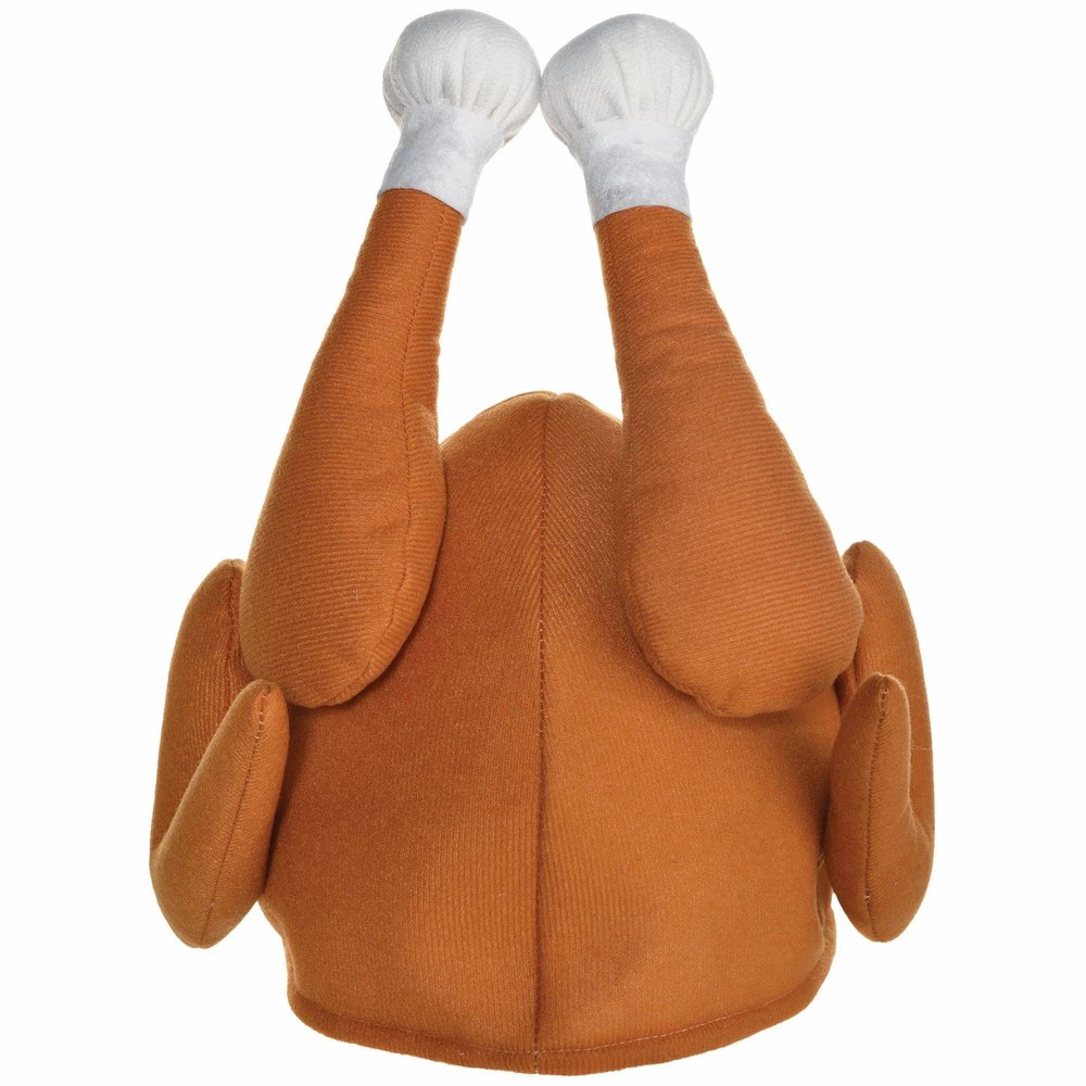 Fun & Festive Fabric Turkey Gobble Hat - 13" x 11" (1 Pc.) | Perfect for Thanksgiving Celebrations and Parties
