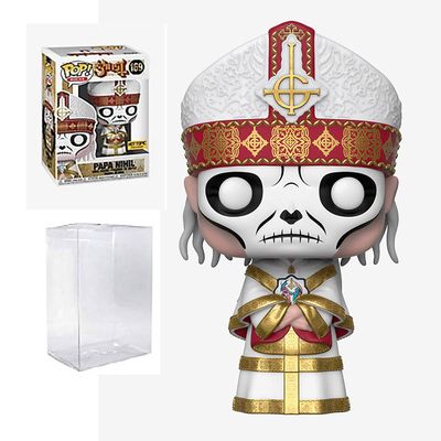 Ghost Pop! Rocks Papa Nihil Vinyl Figure #169 Hot Topic Exclusive - (Bundled with Compatible Ecotek Pop Box Protector)
