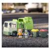 Bluey Garbage Truck - 2.5" Bluey and Bin Man poseable Figures with Playset, Multicolor view 3