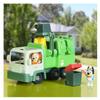 Bluey Garbage Truck - 2.5" Bluey and Bin Man poseable Figures with Playset, Multicolor view 4