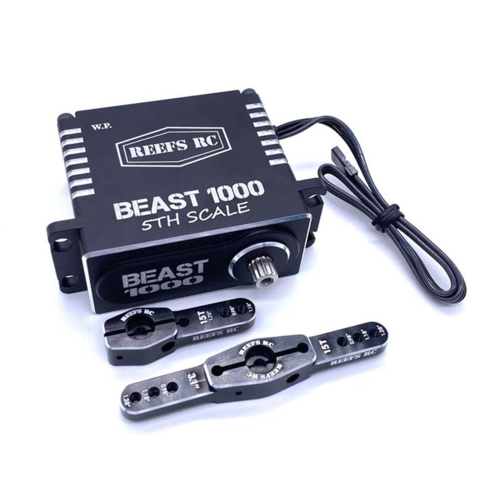 REEFS RC 1/5th Servo Beast 1000 w/Aluminum Horns SEHREEFS102 Servos