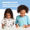 Bluey New Expressions Figurine Toys Pack of 4, Robust Articulated Character Toys with Family Member Figurines, Small Action Figures for Kids Ages 3+ view 4