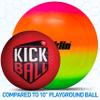 Franklin Sports 16" Rainbow Vibe Playground Ball view 4