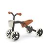 Chillafish Quadie Basket Stable 4-Wheel Grow-with-me Ride-on with Basket in The Front and Adjustable seat Height, for Kids 1-3 Year, Black view 1