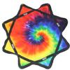 Zeekio Mougee (moo-JEE) - Classic Flow Star - for Beginners & Advanced - Fun & Challenging - Double Stitched Flow Toy - Vibrant Colors & Patterns Durable - 27 Diameter - Woodstock view 1
