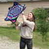 Zeekio Mougee (moo-JEE) - Classic Flow Star - for Beginners & Advanced - Fun & Challenging - Double Stitched Flow Toy - Vibrant Colors & Patterns Durable - 27 Diameter - Woodstock view 2