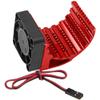 Vgoohobby Universal 42mm Aluminum Heat Sink Heatsink with 5V Cooling Fan for 1/8 RC Car 4068 4076 4274 7282 1515 Brushless Engine Motor (Red) view 4