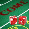 Cyber-Deals Craps & Texas Hold'em Poker Essentials Set: 2-Sided 6ft x 3ft Felt Layout, Las Vegas Casino Table-Played Dice & Cards, Plus Storage Pouch (Planet Hollywood (Red Polished)) view 2