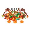 BAENRCY 280pcs Food Building Blocks Kitchen Sencery Accessories Food Set Building Bricks Kit DIY Building Set Compatible All Major Brands view 1