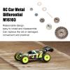 1/16 Scale RC Differential Gears, Durable Metal Construction RC Pinion Gear Set with Drive Gear for RC Hobbyists, Racing and Off-Road Adventures view 4