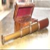 Solid Brass Ship Telescope W/Wooden Box Maritime Vintage Nautical Handmade Gift. view 3