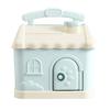 1pc Piggy Bank Decorative Saving Pot Kid Coin Bank House Shape Money Pot Adorable Saving Pot Coin Saving Pot Accessory Pot Children's Day Coin Storage Jar Funny Kid Toy view 1