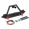 RCLIONS Aluminum Metal Front and Rear Bumper for TRX4,SCX10-ii 1/10th RC Crawler Car Upgrade Parts view 3