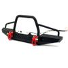 RCLIONS Aluminum Metal Front and Rear Bumper for TRX4,SCX10-ii 1/10th RC Crawler Car Upgrade Parts view 4