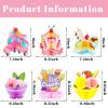 12 Pieces Ice Cream Party Decorations Ice Cream Centerpiece Honeycomb Sundae Topper Decoration Ice Cream Cart Centerpiece for Theme Party Birthday Baby Shower Party Supplies view 2