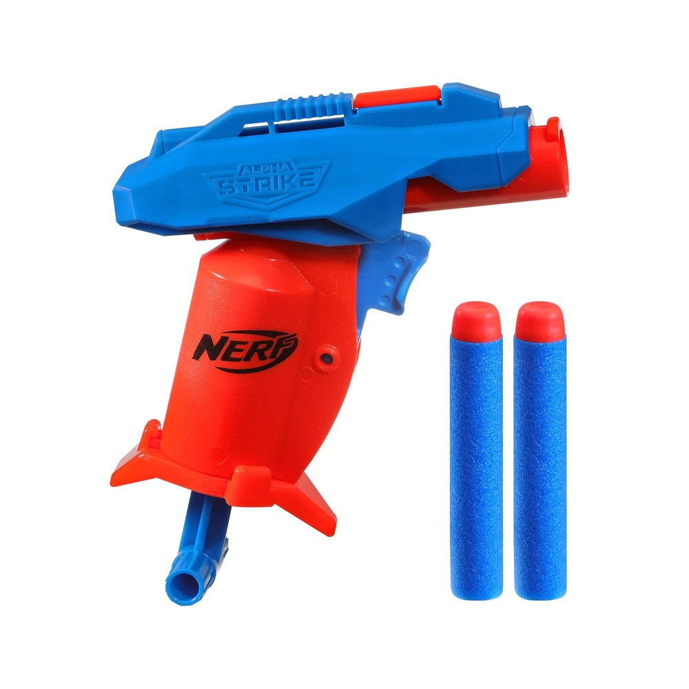 Spear Nerf Alpha Strike Slinger SD-1, Launcher and 2 Official Darts - F2491 - Hasbro