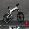 X-Toys X-009 1/6 Scale Accessories Bicycle Bike for 12 inch Female Anime Action Figure White view 3