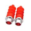2PCS 1.8-3mm Linkage Waterproof Rubber Bellow Box Sleeve for RC Boat Marine Mono Hydroplane (Red) view 1