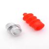 2PCS 1.8-3mm Linkage Waterproof Rubber Bellow Box Sleeve for RC Boat Marine Mono Hydroplane (Red) view 3