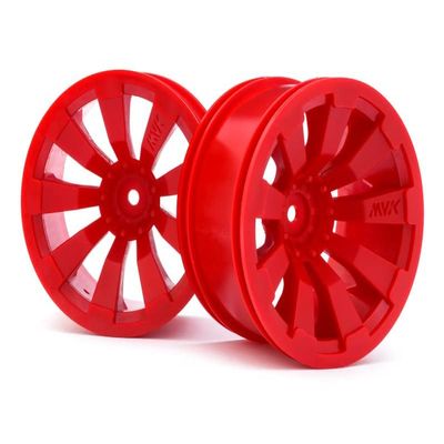 Maverick 150247 3.2" Wheel (Red/2pcs), fits Quantum+ XT